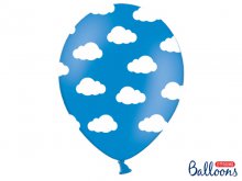 Balionai "Debesėlis", mėlyni (30cm)